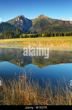 Belianske Tatry - La Montagne en Slovaquie Banque D'Images