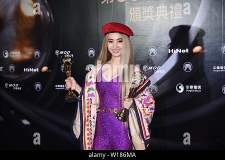 Taipei. 29 Juin, 2019. Le 30e Golden Melody Awards a eu lieu à Taipei Arena à Taipei, Taiwan, Chine, le 29 juin, 2019.(Photo par TPG) Credit : TopPhoto/Alamy Live News Banque D'Images