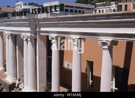 Regina Isabella spa, l'île de Ischia, dans le golfe de Naples, Campanie, Italie Banque D'Images