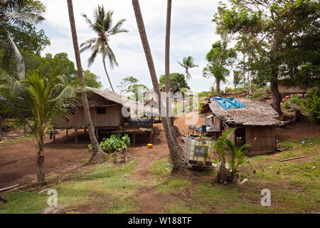 Kofure, Village Tufi, province de Oro, la Papouasie-Nouvelle-Guinée Banque D'Images