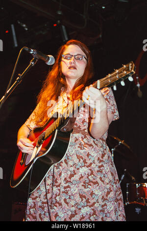 Jolie Holland performing at Antones, Austin, Texas, États-Unis d'Amérique. Banque D'Images