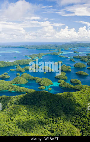 Rock Islands of Palau, Micronésie, Palau, du Pacifique Banque D'Images