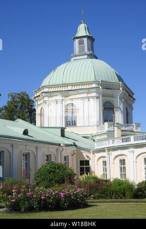 Moyen-orient, Japonais, pavillon de Grand palais Menchikov à Oranienbaum, Lomonosov, Saint-Pétersbourg, Russie Banque D'Images