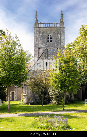 St Mary de Lode église datant du 12ème siècle à Gloucester, Royaume-Uni Banque D'Images