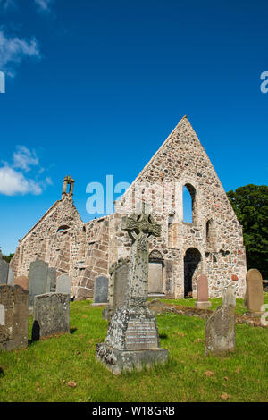 Kincardine O'Neil ancienne église paroissiale et l'hôpital, Kincardine O'Neil, l'Aberdeenshire, en Écosse. Banque D'Images