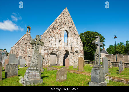 Kincardine O'Neil ancienne église paroissiale et l'hôpital, Kincardine O'Neil, l'Aberdeenshire, en Écosse. Banque D'Images