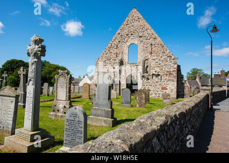 Kincardine O'Neil ancienne église paroissiale et l'hôpital, Kincardine O'Neil, l'Aberdeenshire, en Écosse. Banque D'Images