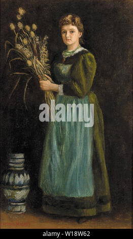 Arthur Hughes - Lucy Hill Banque D'Images