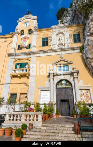 Palerme, Italie - 11 mai 2018 : le sanctuaire de Santa Rosalia (Italien : Santuario di Santa Rosalia) à Palerme, Sicile, Italie. Situé à l'intérieur d'un ravin de Banque D'Images