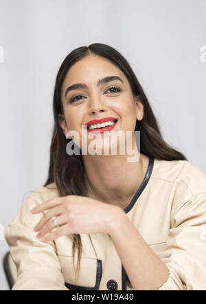 Melissa Barrera, qui stars dans "Vida", au Four Seasons Hotel de Beverly Hills. 2019/06/01. Action Crédit : Presse/MediaPunch ***Pour les Etats-Unis uniquement*** Banque D'Images