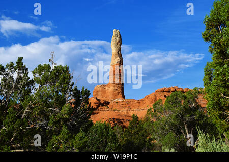 Rock formations dans le sud-ouest de l'Utah, USA Banque D'Images