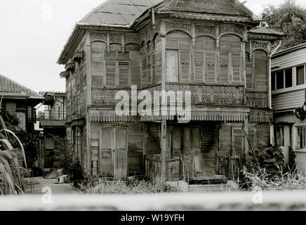 L'architecture traditionnelle de la Maison de Windsor à Bangkok en Thaïlande en Asie du Sud-Est Extrême-Orient. Banque D'Images