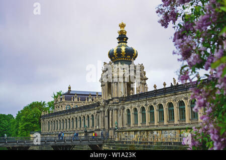 Zwinger Dresdener Banque D'Images