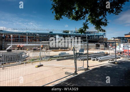 Magasin Aldi à Chelmsford en construction. Banque D'Images