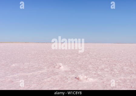 Lac Tyrrell Salt Lake Rural Victoria Australie Banque D'Images