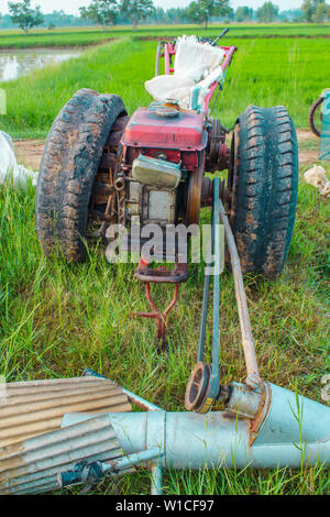 Tracteurs et de domaine Banque D'Images