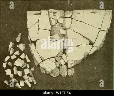 Image d'archive à partir de la page 65 de la conception pour l'implosion du béton. Pour la conception de structures en béton à cylindre d'implosion sous chargement hydrostatique . designforimplosi00hayn Année : 1979 Matériel n'a pas un bon substitu- tion. La Figure B-16 montre qu'un spécimen 5-2 a l'échec très local au bord supérieur qui est un type de roulement à l'échec. Le comportement limite est quanti- fiés dans le tableau B-4. Pour conveni- ence, une valeur sans dimension, 4), a été choisi pour exprimer le comportement limite comme le ratio du déplacement radial à la fin prend en charge le déplacement radial de à midlength du spécimen. Un support rigide wou Banque D'Images