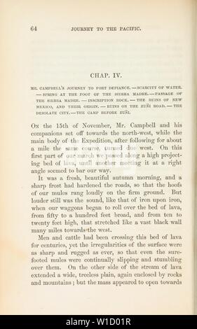 Image d'archive à partir de la page 81 du Journal d'un voyage de. Journal d'un voyage de la Mississippi vers les côtes du Pacifique avec une expédition du gouvernement des États-Unis . Diaryjourneyfro11Moll Année : 1858 Banque D'Images