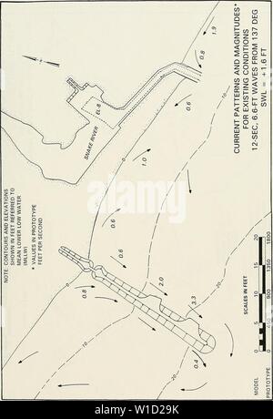 Image d'archive à partir de la page 86 de la conception pour l'amélioration à la navigation. Conception pour l'amélioration de la navigation du port à Nome, Alaska : enquête modèle côtier . designfornavigat00bott Année : 1998 Planche 21 Banque D'Images