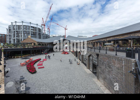 Nouveau centre commercial dans le grenier Square, London, UK Banque D'Images