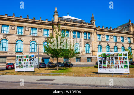 Hanovre, Allemagne - Juillet 05, 2018 : Musée d'État de Basse-Saxe ou Landesmuseum est un musée dans la ville de Hanovre, Allemagne Banque D'Images