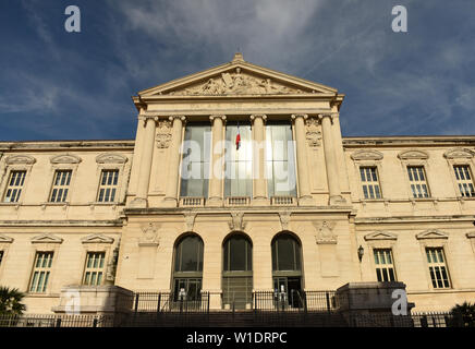 Palais de Justice de Nice. Palais de justice de Nice, France. Banque D'Images