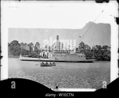 Cannonière Commodore Perry Banque D'Images