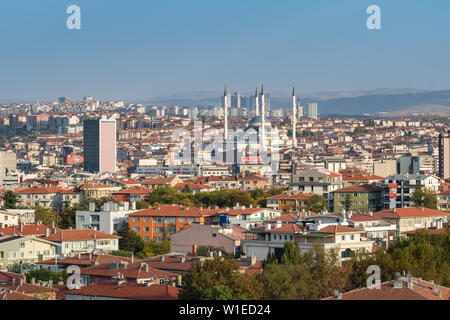 La ville d'Ankara en Turquie Banque D'Images