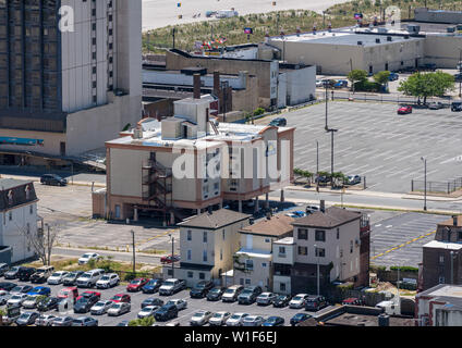 Days Inn Atlantic City sur la côte du New Jersey Banque D'Images