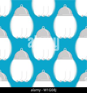 Talisman pour pied de lapin sans motif bonne chance. Vector background Illustration de Vecteur