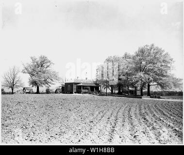 Newberry County, Caroline du Sud. Accueil réhabilité sur permanent sur la ferme du district de Enoree, Sumter Nat . . . ; Portée et contenu : la légende complète se lit comme suit : Newberry County, Caroline du Sud. Accueil réhabilité sur permanent sur la ferme du district de Enoree, Sumter National Forest planifiée dans le cadre d'une communauté forestière subsistaient sur une économie agricole et forestière. (En vertu de permis d'utilisation spéciale à S. A. Rikard, Newberry Comté.) Banque D'Images