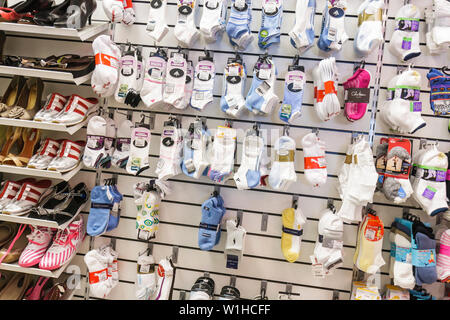 Miami Beach Florida, shopping shopper shoppers magasins marché marchés achats vendre, magasin de détail magasins entreprises, vente au détail, disque Banque D'Images