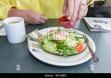 Florida Highlands County,Sebring,US Highway route 27,Sebring Diner,nostalgie,dîner,restaurant restaurants restauration café cafés,service,cuisine,Amer Banque D'Images