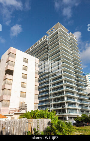 Miami Beach Florida,37th Street,les condominiums des Caraïbes,condominium résidentiel appartements immeubles logement,hauteur gratte-ciel Banque D'Images