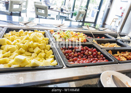 Miami Florida,Wyndham Miami Airport,hôtel hôtels hébergement inn motel motels, restaurant restaurants repas manger dehors café cafés bistrot,service,cuis Banque D'Images