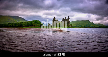 Le Château de Kilchurn (KC) Banque D'Images