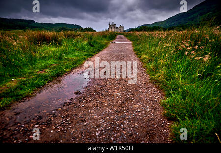 Le Château de Kilchurn (KC) Banque D'Images