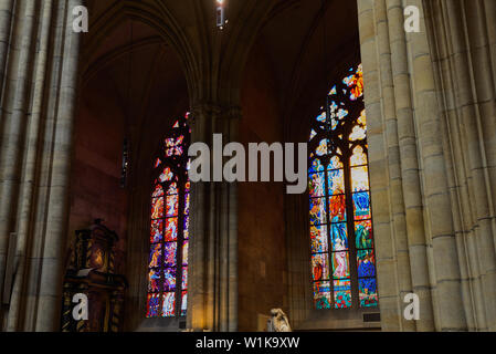 Détails à l'intérieur de la cathédrale Saint-Guy Banque D'Images