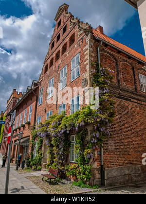 La maison Heinrich Heine à Lueneburg, Allemagne. Banque D'Images