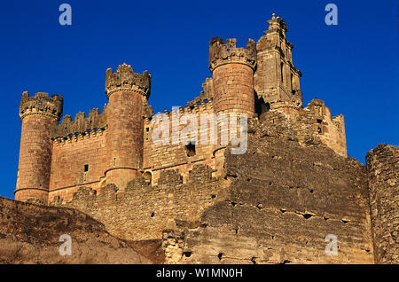 Castillo turégano, Province Ségovie, Castille Espagne Banque D'Images