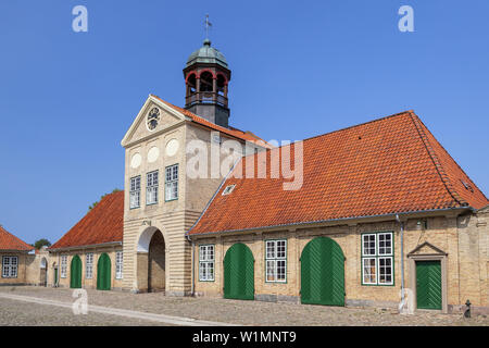 Château Gatehouse de Fåborg, île de la SLA, des îles de la mer du sud du Danemark, Danemark du Sud, Danemark, Scandinavie, dans le Nord de l'Europe Banque D'Images