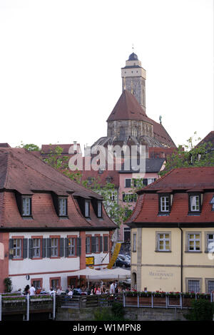 Eglise Notre Dame, Bamberg, Haute-Franconie, Bavière, Allemagne Banque D'Images