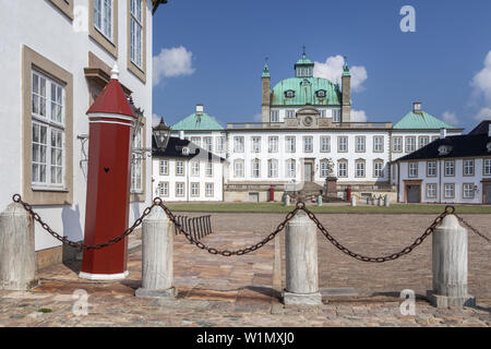 Logement dans le château de Fredensborg Fredensborg, île de la Nouvelle-Zélande, de la Scandinavie, le Danemark, le nord de l'Europe Banque D'Images