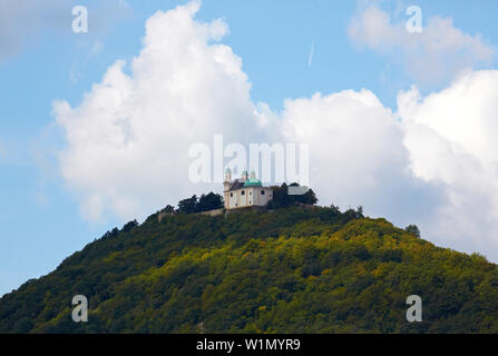 Eglise St Leopold sur le Leopoldsberg , Danube , Vienne , Autriche , Europe Banque D'Images