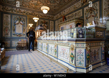 Pfunds Molkerei le fromage et le lait Shop depuis 1892 Banque D'Images