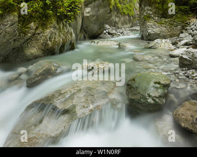 Seisenbergklamm Weissbach, près de Lofer, Salzbourg, Autriche Banque D'Images