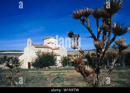 Uruena, Eremita de la Anunciada, Tierra de Campos de Castilla, Espagne Banque D'Images