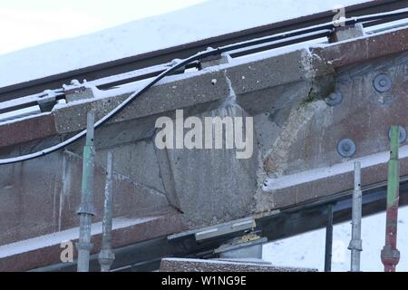 Aviemore, Royaume-Uni, 3 juillet 2019. PHOTO DU 26 NOVEMBRE 2018. Highlands and Islands Enterprise, qui opère Cairngorm Mountain, a dit la montagne, funiculaire sera fermée pour un autre hiver comme travail de réparation ne peut être effectuée jusqu'au printemps ou l'été de 2020. Crédit : Andrew Smith/Alamy Live News Banque D'Images