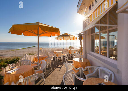 Cafe Marienhoehe, Norderney, Ostfriesland, Basse-Saxe, Allemagne Banque D'Images