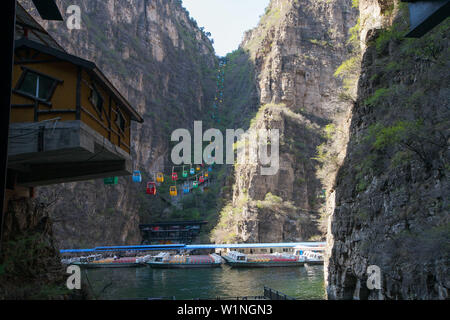 Gorge a fuqian westi, Chine, Beijing district Banque D'Images